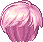 Mercedes's Hero Hairdo, red