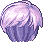 Mercedes's Hero Hairdo, purple