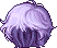 Phantom's Hero Hairdo, purple