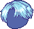 Dawn Warrior Knight Hair, blue