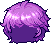 Blaze Wizard Knight Hair, purple