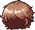 Blaze Wizard Knight Hair, brown