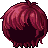 Night Walker Knight Hair, red
