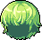 Thunder Breaker Knight Hair, green