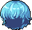 Thunder Breaker Knight Hair, blue