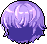 Thunder Breaker Knight Hair, purple