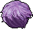 Nicky Hair, purple