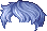 Mature Male Hair, blue