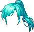 Simple Ponytail, green