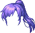 Simple Ponytail, purple