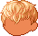 Arrogant Prince Hair, orange