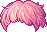 Fluffy Yarn Hair, red