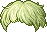 Fluffy Yarn Hair, green