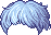 Fluffy Yarn Hair, blue