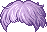 Fluffy Yarn Hair, purple