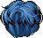 Heartbreaker Hair, blue