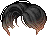 Black Red Carpet Hair, orange