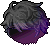 Black Jerome Hair, purple