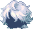 Spray Cheese Hair, blue