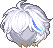 Snowy Night Hair, blonde