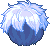 Yummy Vanilla Hair, blue