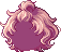 Cauliflower Puddin' Hair, red