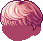 Gently Flowing Hair, red