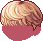 Gently Flowing Hair, orange