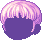 Coffin Keeper Hair, purple