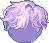 Cold-Hearted Hair, purple