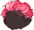 Two-Toned Wild Rider Hair, red