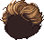 Two-Toned Wild Rider Hair, brown