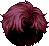 Timid Heart Perm Hair, red