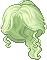 Gorgeously Wavy Hair, green