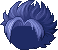 Akatsuki Warrior Hair, blue