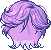 Zephyr Fairy Hair, purple