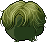 Sophisticated Boy Hair, green