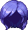 Spirit Walker of the Five Planets Hair, purple