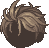 Curtained Hair, brown