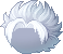 Akatsuki Warrior White Hair, blue