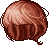 Lamb-tail Hair, orange