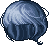 Lamb-tail Hair, blue