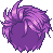 Friends World Kinesis Hair, purple