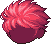 Resistance Battle Mage Hair, red