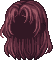 Demon Slayer Hair, red