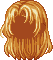 Demon Slayer Hair, orange