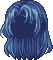 Demon Slayer Hair, blue