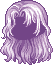 Demon Avenger Hair, purple