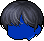 Flora Khali Hair, blue