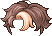 Party Guest Hair, orange